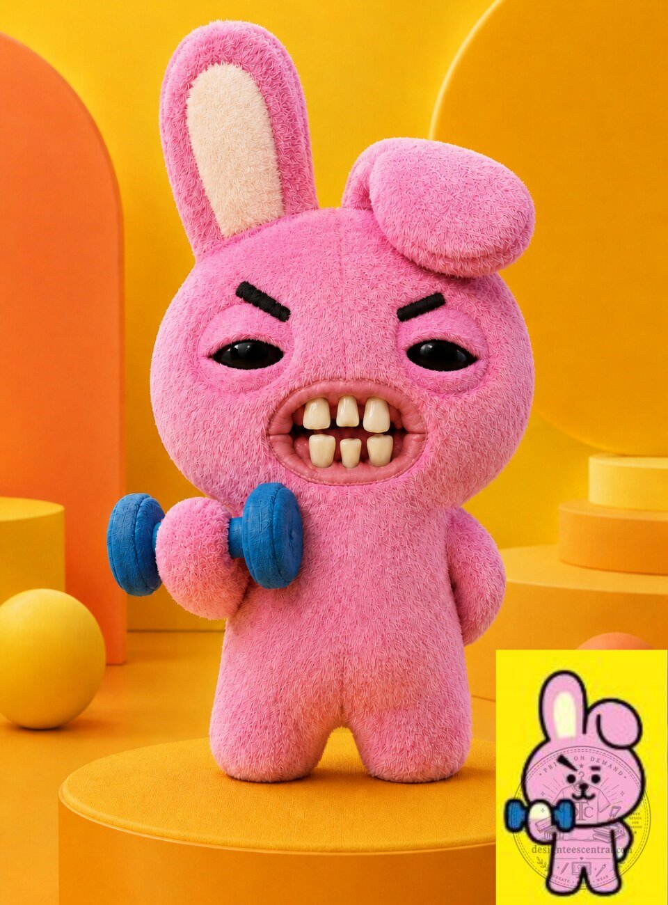 Fuggler x BT21 SHOOKY Suga Plushie 10 Inch