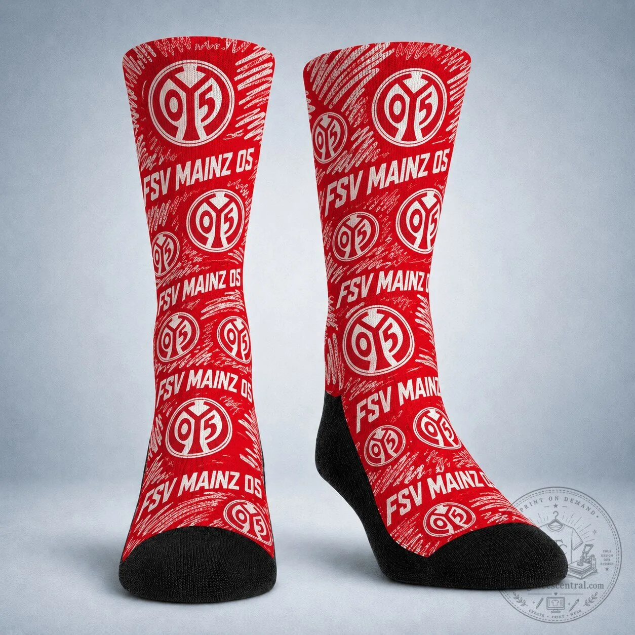 FSV Mainz 05 Bundesliga Football Club Fan Socks