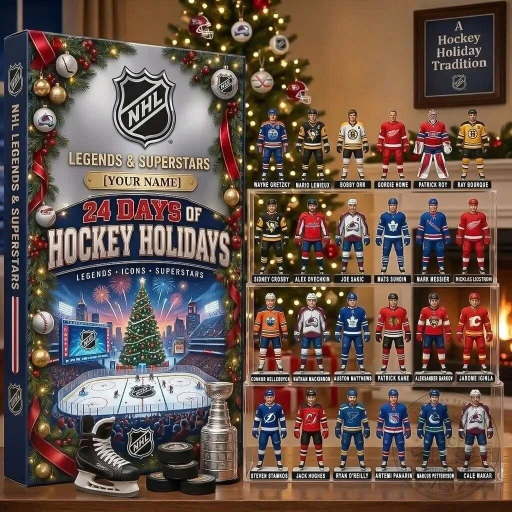 National Hockey League Legends and Superstars 24 Days of Hockey Holidays Advent Calendar