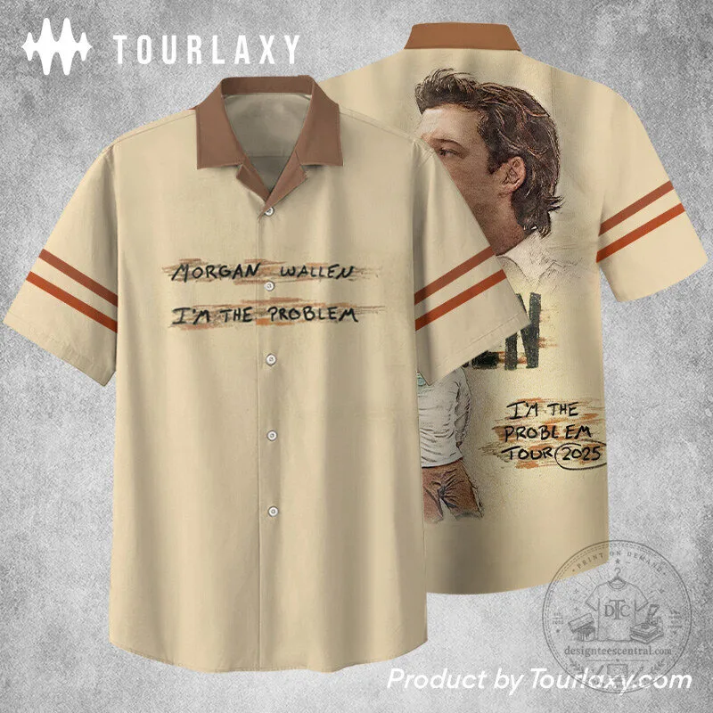 Hawaiian Shirt for Morgan Wallen's 2025 I'm The Problem Tour