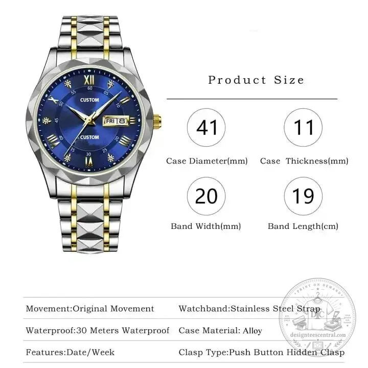 Indian Motorcycle Since 1901 Stainless Steel Men's Wrist Watch 14 Indian Motorcycle Since 1901 Stainless Steel Men