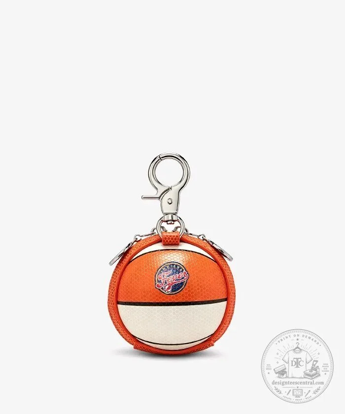 Indiana Fever WNBA Basketball Mini Pouch Keychain