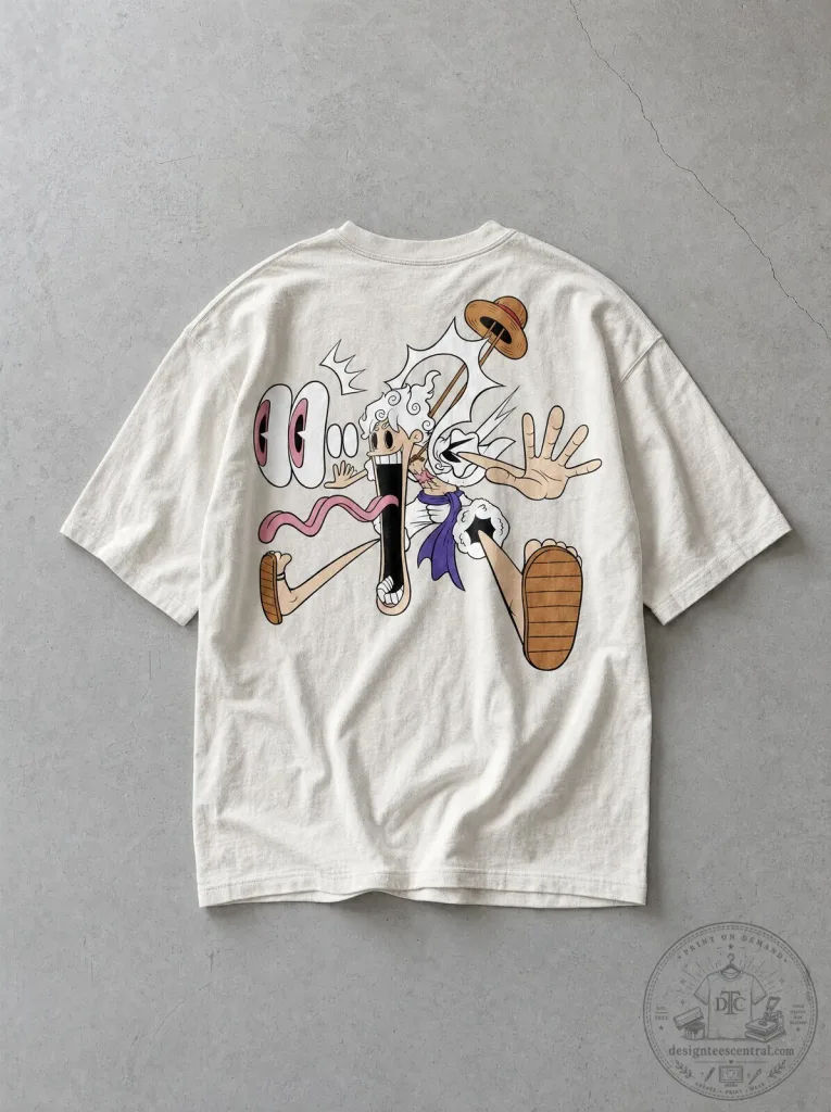 One Piece Toon Force Joy Boy Anime Character Graphic T-Shirt