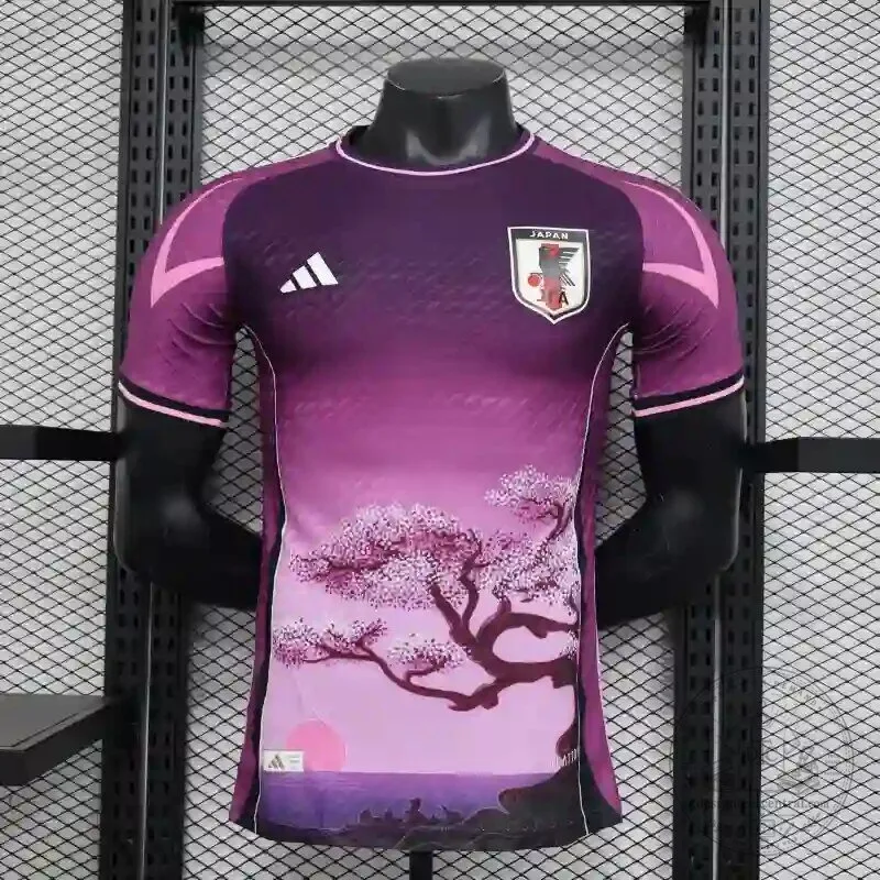 Japan National Football Team Cherry Blossom Player Version Soccer Jersey