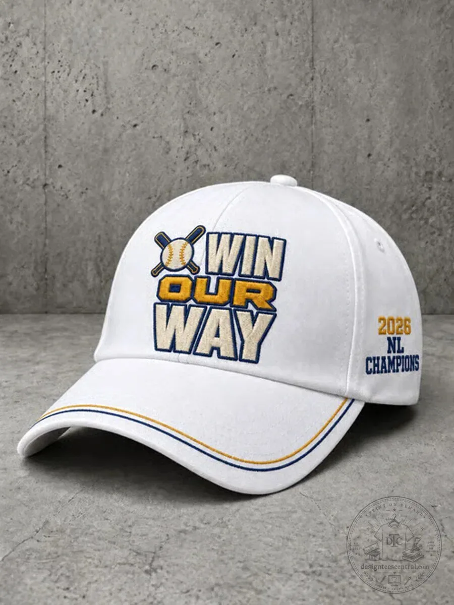 Win Our Way 2026 National League Champions Baseball Cap Hat