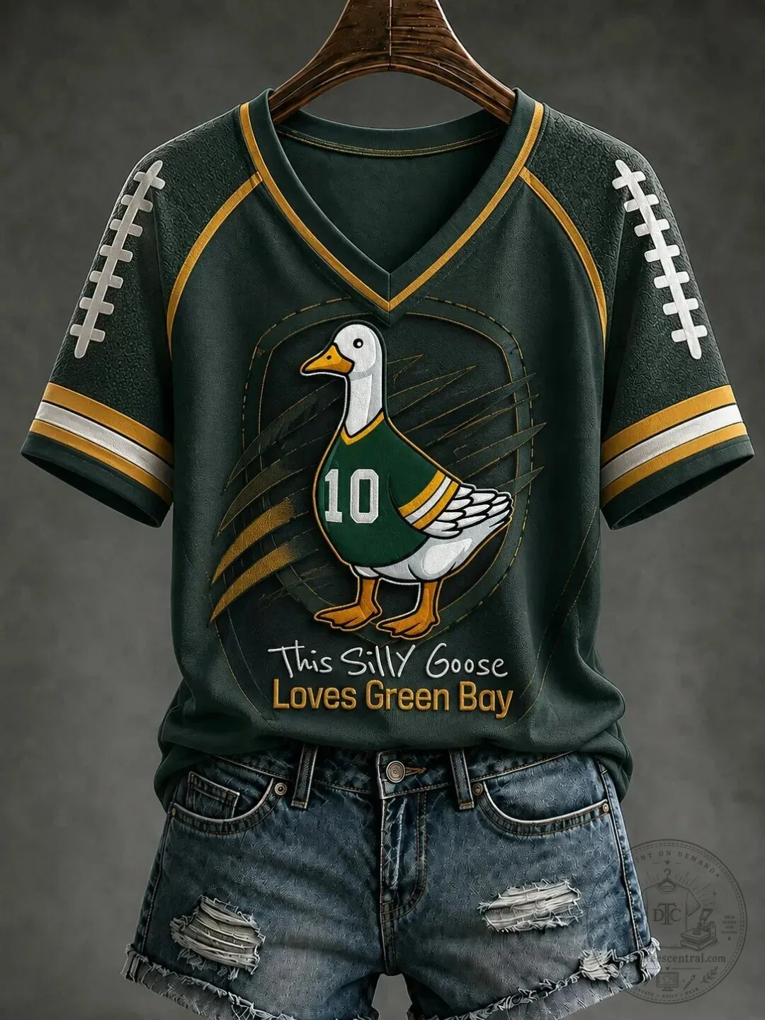 Green Bay Packers Football Silly Goose Lovers T-Shirt 2 Green Bay Packers Football Silly Goose Lovers T-Shirt
